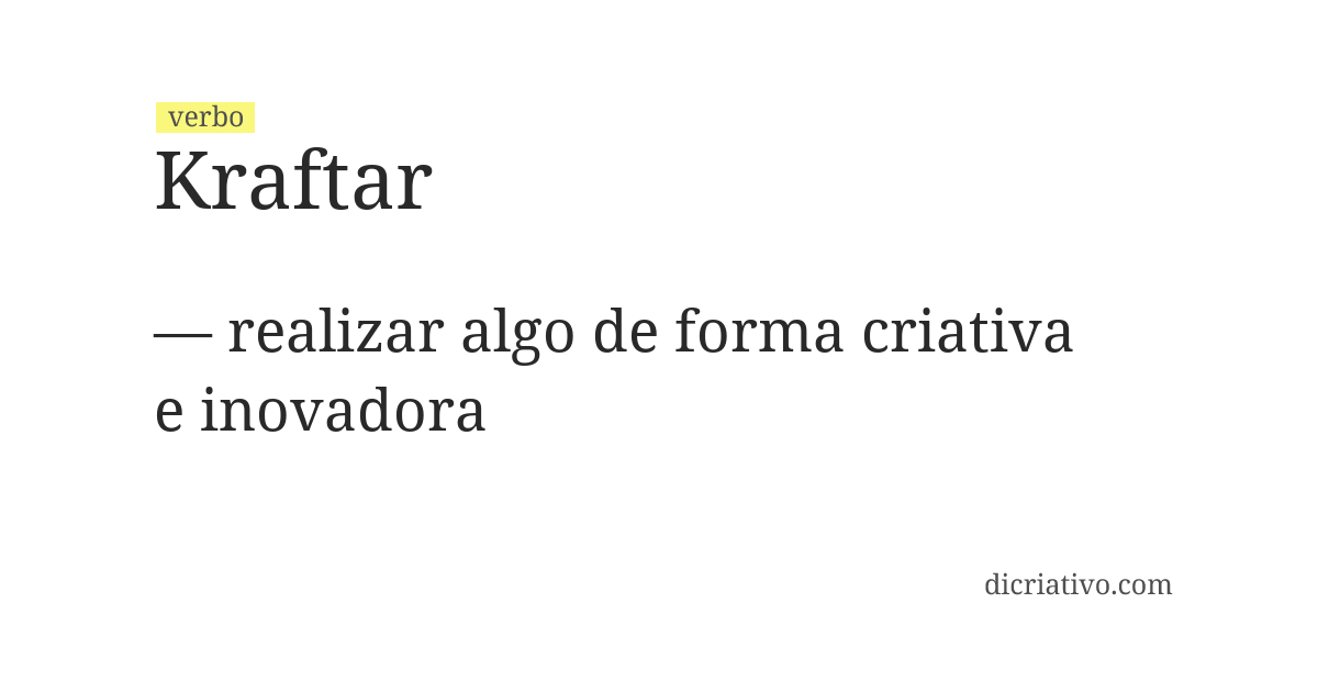 Significado de kraftar