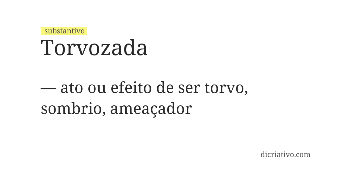 Significado de torvozada
