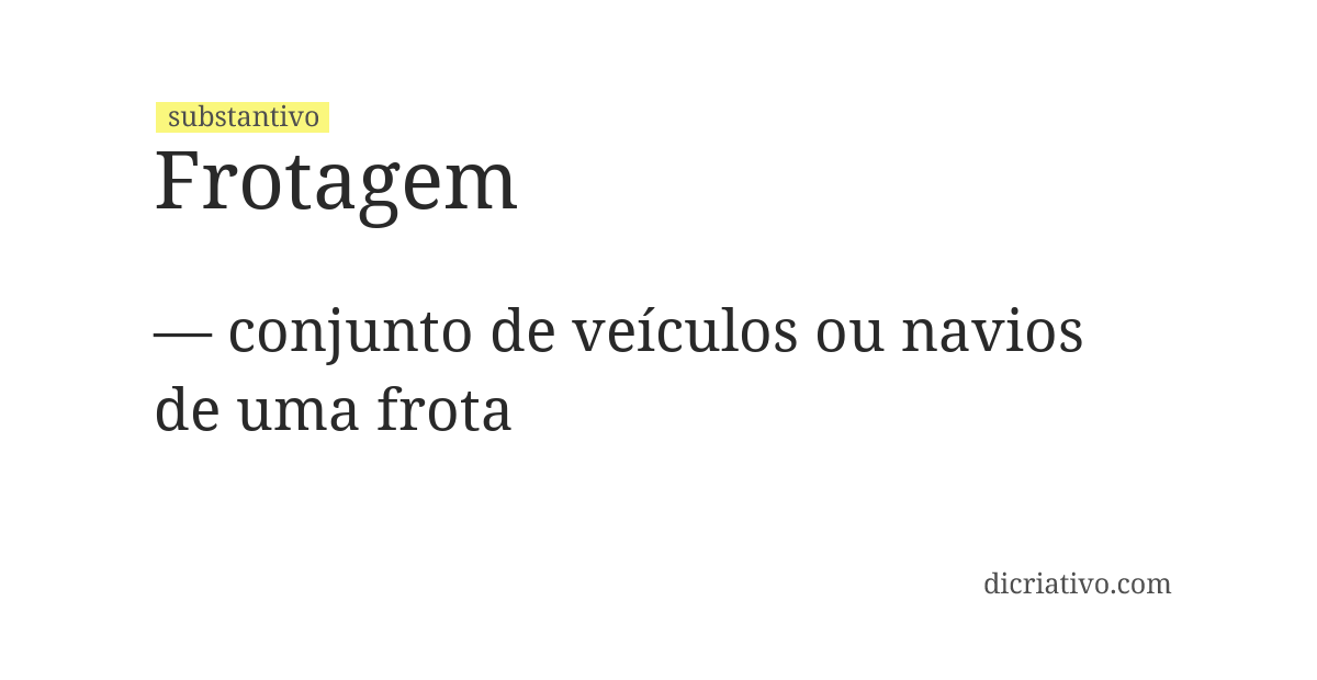 Significado de frotagem