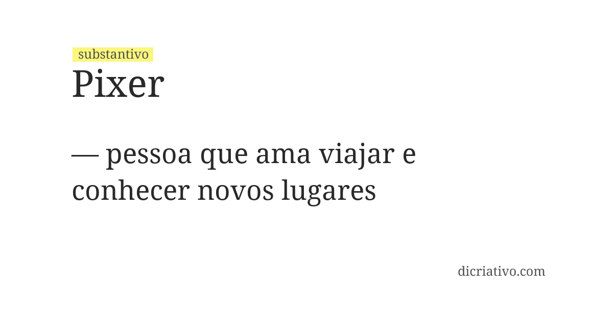 Significado de pixer