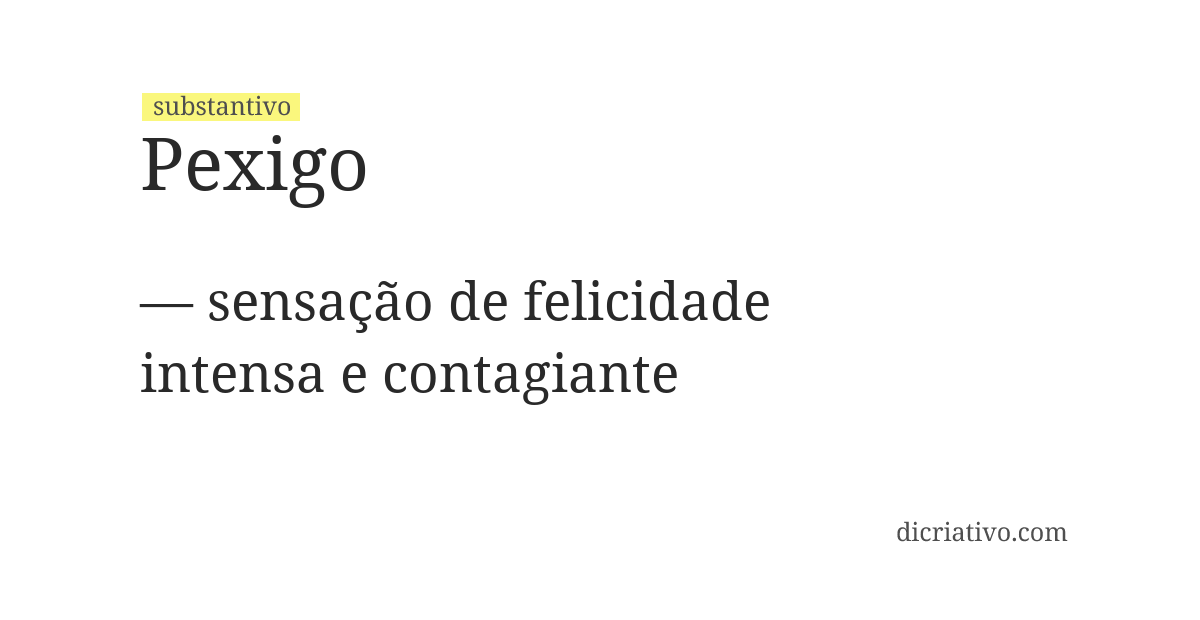 Significado de pexigo