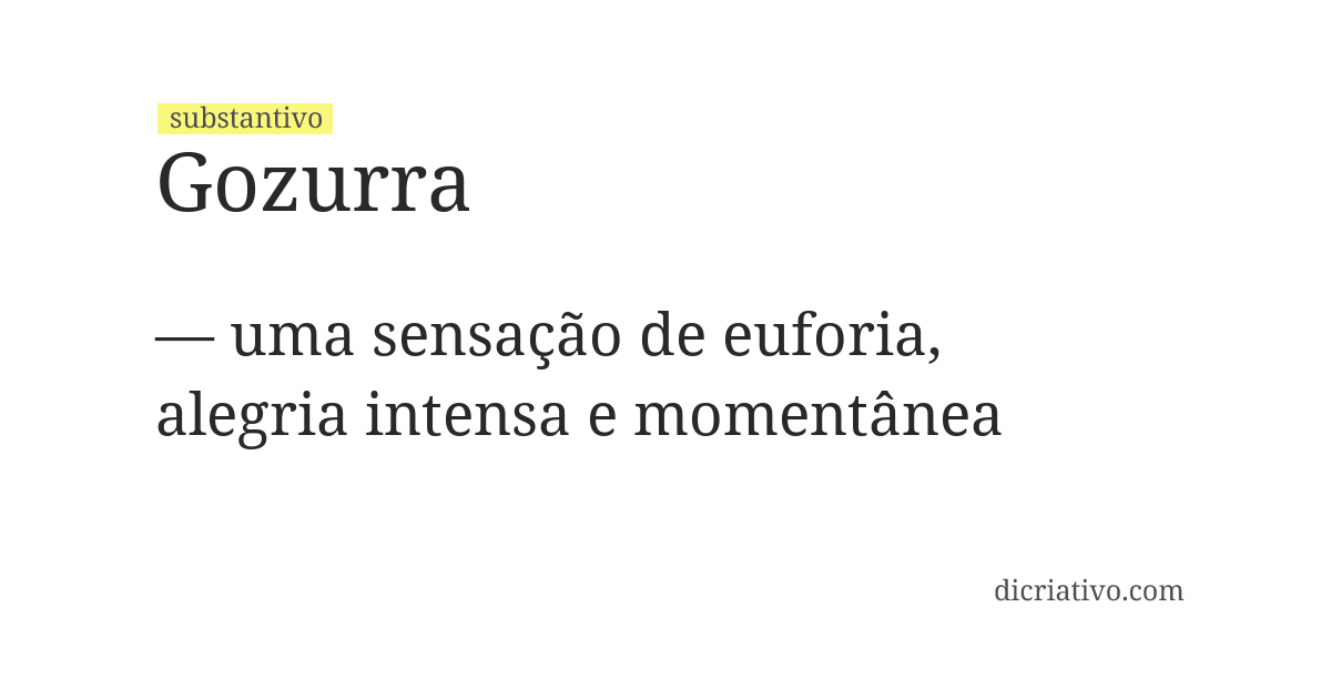 Significado de gozurra