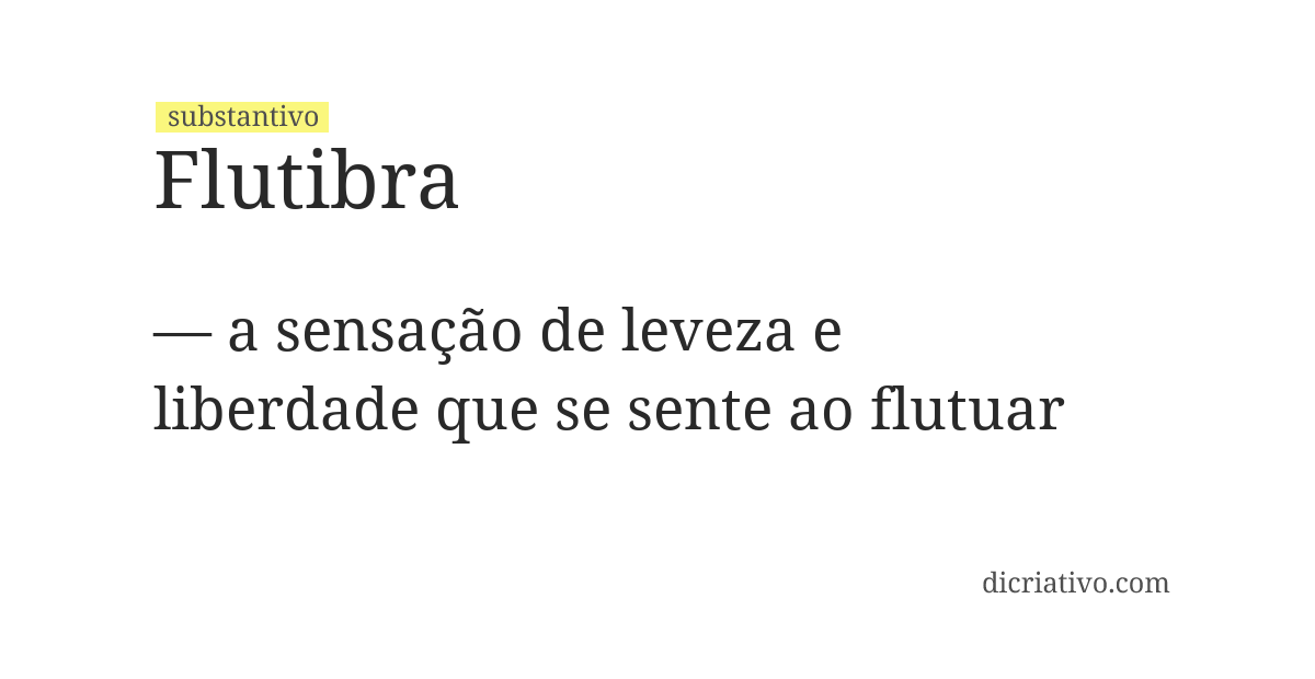 Significado de flutibra
