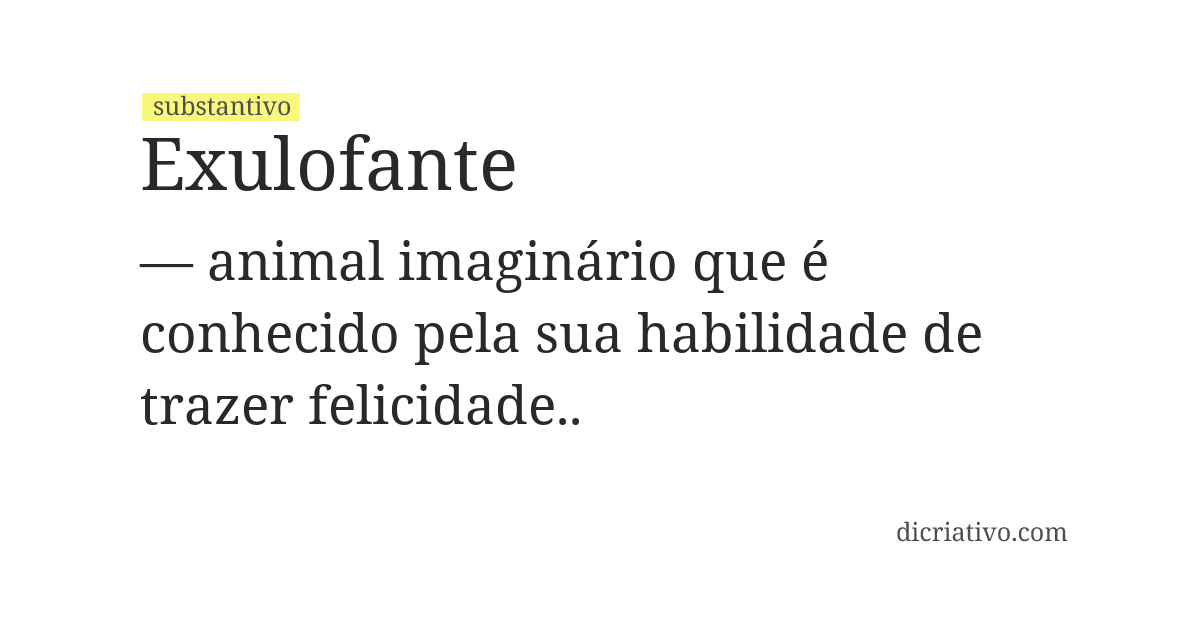 Significado de exulofante
