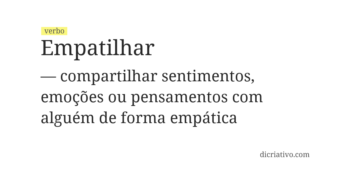 Significado de empatilhar