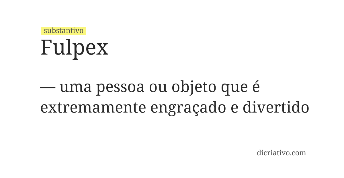 Significado de fulpex