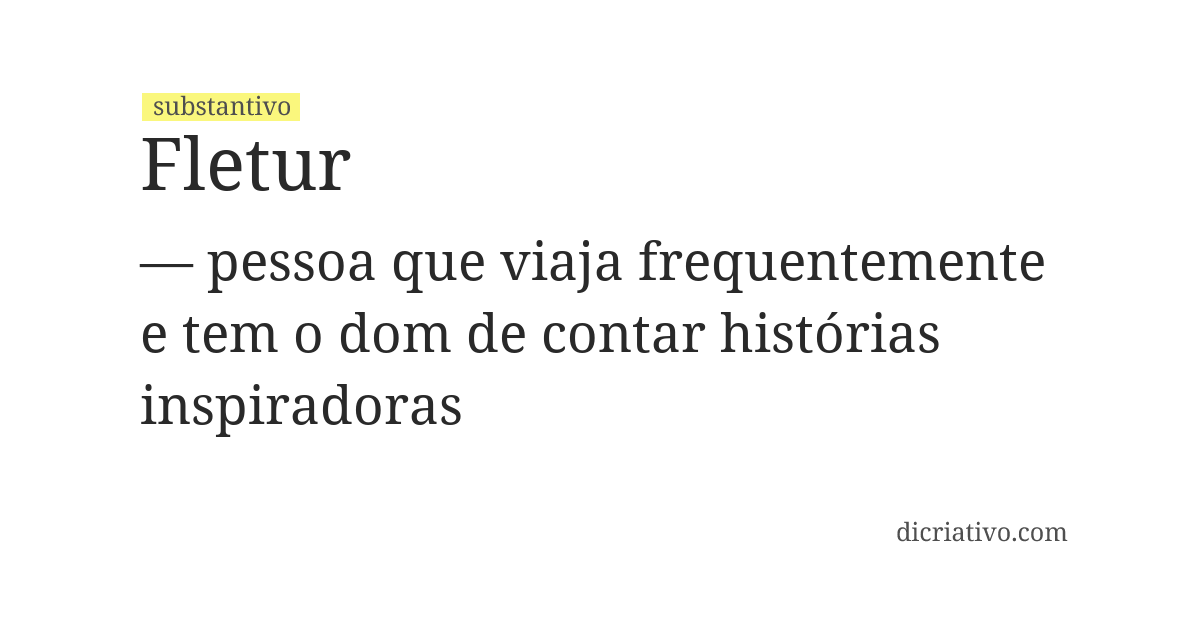 Significado de fletur