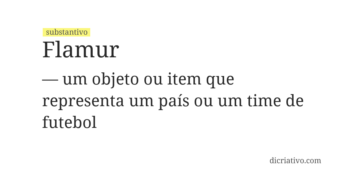Significado de flamur