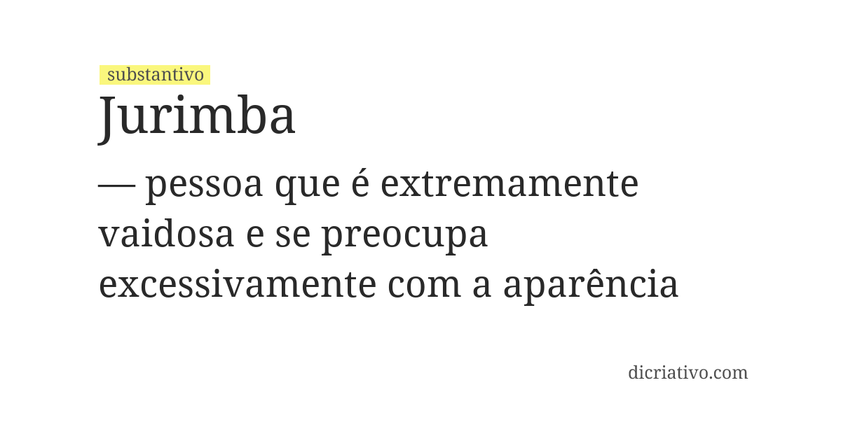 Significado de jurimba