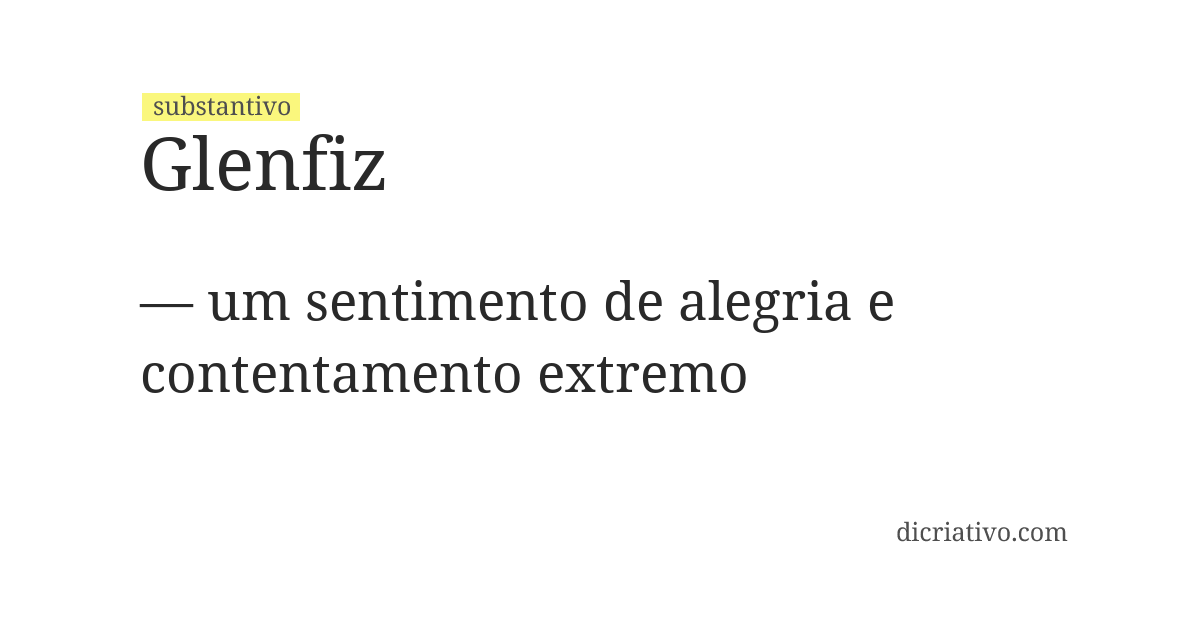 Significado de glenfiz
