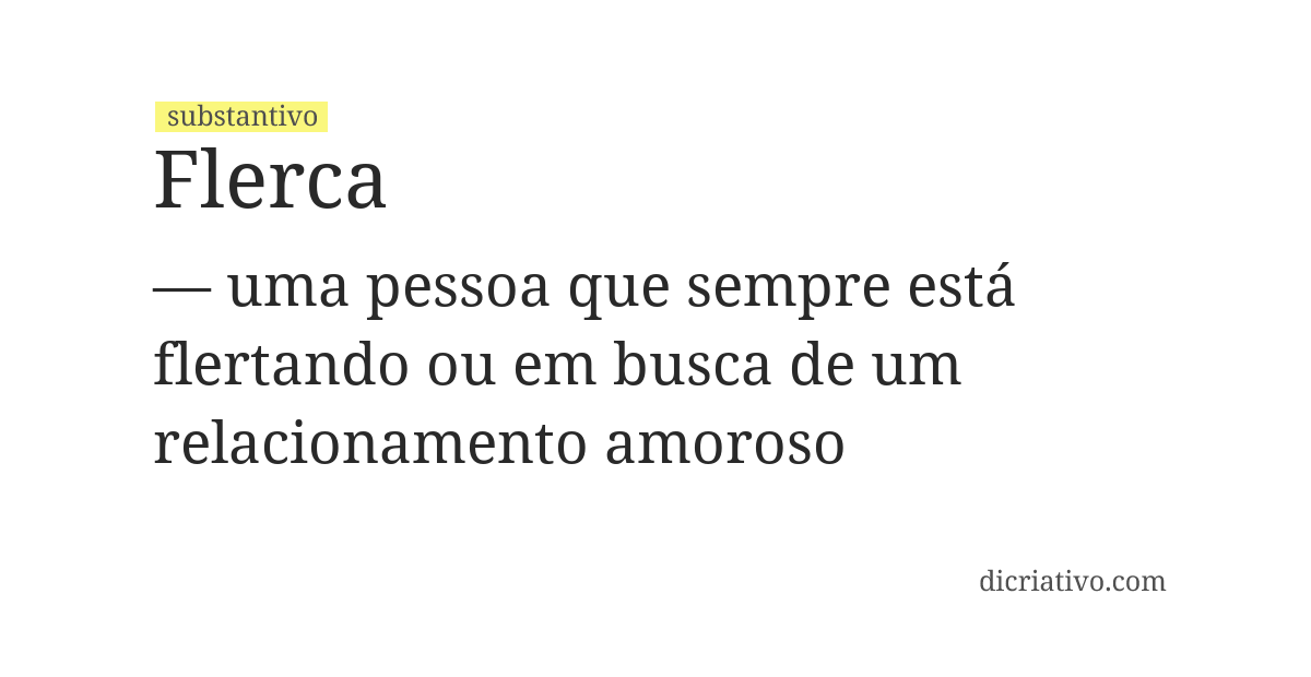 Significado de flerca